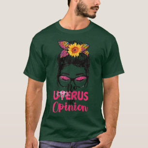 Camiseta No Uterus No Opinión Desafío Por Los Derechos De L
