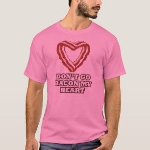 Camiseta No va el tocino mi corazón