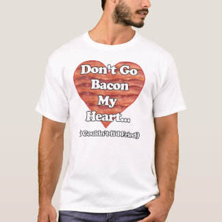 Camiseta No va el tocino mi corazón