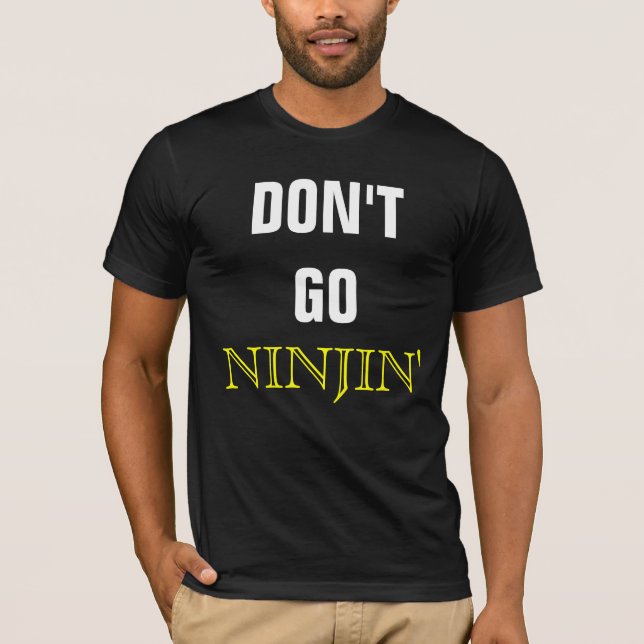 Camiseta No va Ninjin (Anverso)