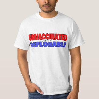Camiseta No vacunados y deplorables