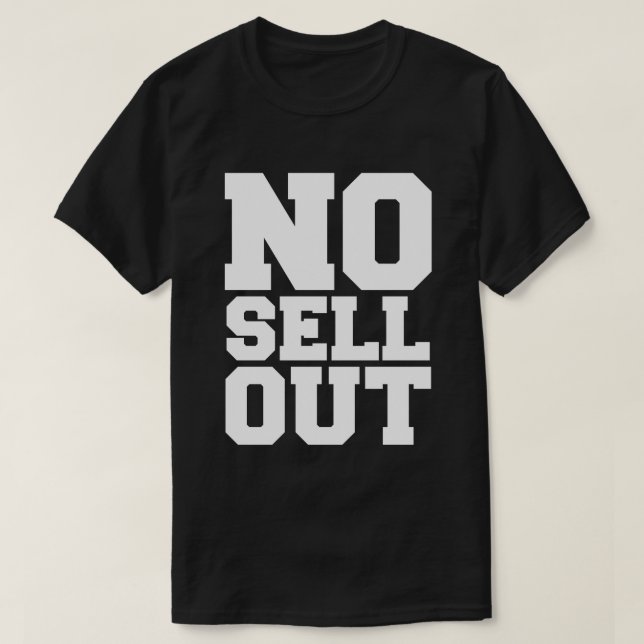 CAMISETA NO VENDER (Diseño del anverso)
