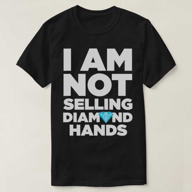 Camiseta No Vendo Manos De Diamante (Diseño del anverso)
