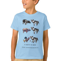 No veo la diferencia, animales de granja