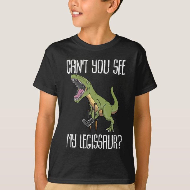 Camiseta ¿No ves que mi Legissaur se estropeó bien? (Anverso)