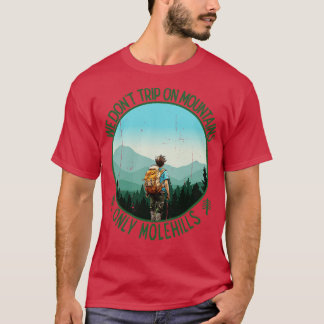 Camiseta No viajamos en montañas solamente Molehills 1