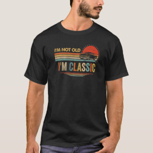 Camiseta No Viejo Pero Clásico Divertido Coche Antiguo Mens