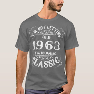 Camiseta No Viejo Soy Clásico 1963 59º Regalo De Cumpleaños