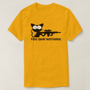 Camiseta No Viste Nada Gato 