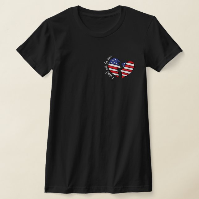 Camiseta No voté por él (Distribución)