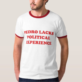 Camiseta No vote por Pedro