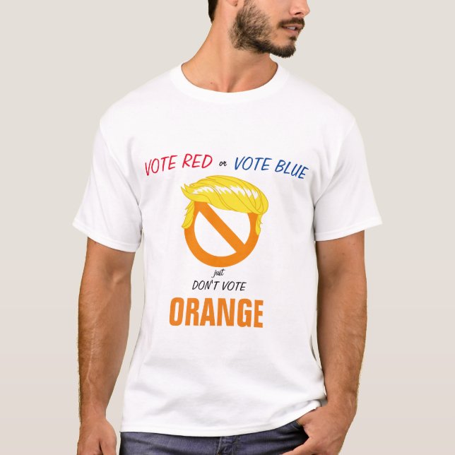 Camiseta No voten Naranja (Anverso)