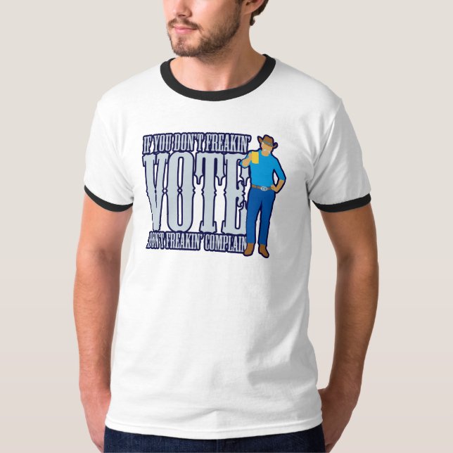 Camiseta No VOTEN No se quejen (Anverso)