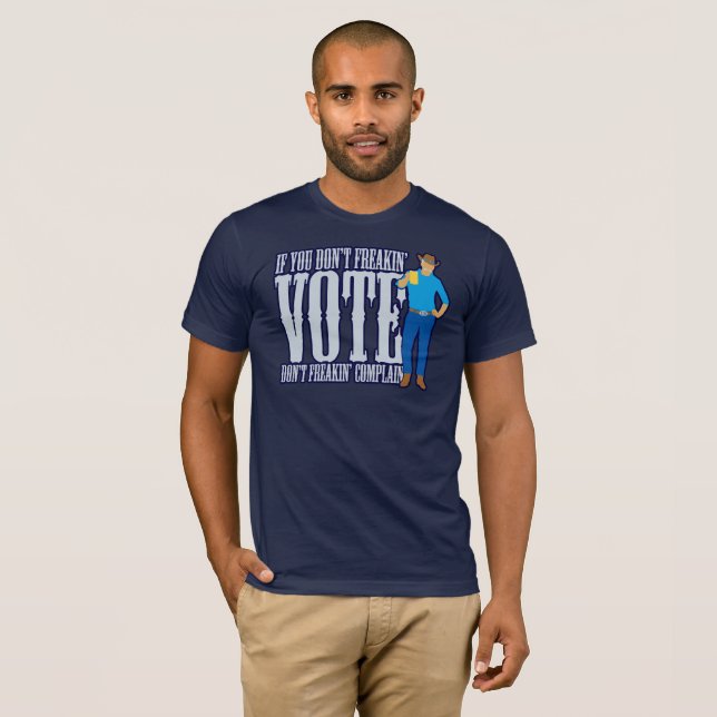 Camiseta No VOTEN No se quejen (Anverso completo)