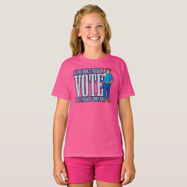 Camiseta No VOTEN No se quejen (Anverso completo)