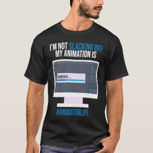 Camiseta No voy a cortar mi animación 3D