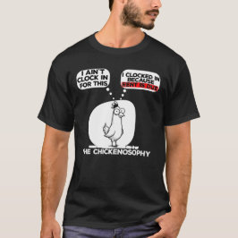 Camiseta No voy a entrar para este pollo