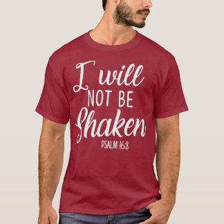 Camiseta No voy a estar sacudida Salario Biblia versus conf