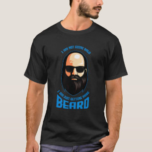 Camiseta No Voy A Quedarme Calvo Más Barba Calva Cabeza Ca