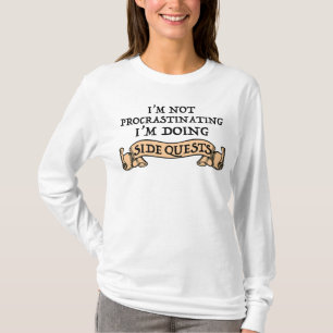 Camiseta No voy a retrasar - Estoy haciendo misiones parale