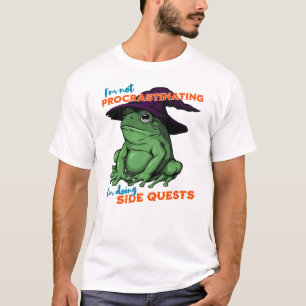 Camiseta No voy a retrasar que estoy haciendo sapo de misio