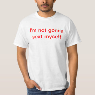 Camiseta No voy al sext mismo