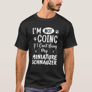 Camiseta No Voy Si No Puedo Traer Mi Esnaúze En Miniatura