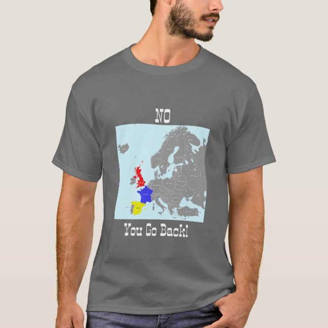 Camiseta No, vuelve a ti (Anverso)