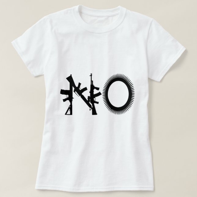 Camiseta No Weapons of War (Diseño del anverso)