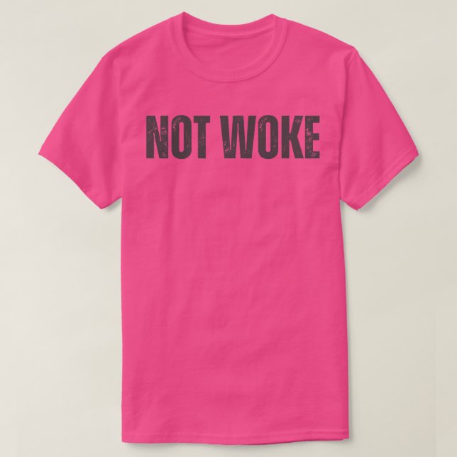 CAMISETA NO WOKE 1 (Diseño del anverso)