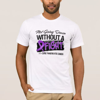 Camiseta No yendo abajo sin una lucha - cáncer pancreático