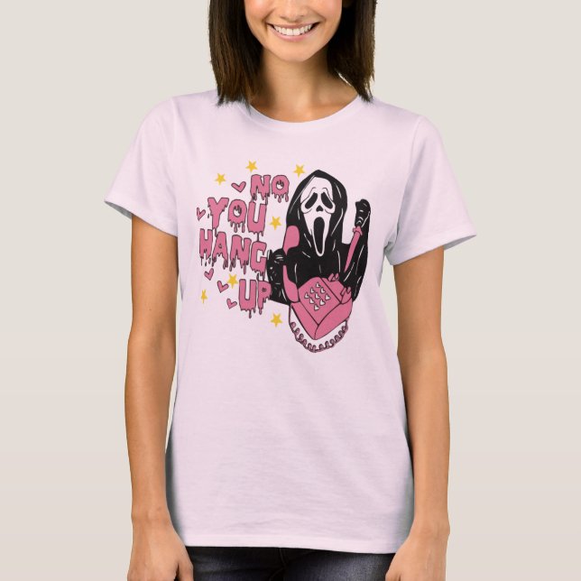 Camiseta No You Hang Up,Halloween Horror Nights (Anverso)