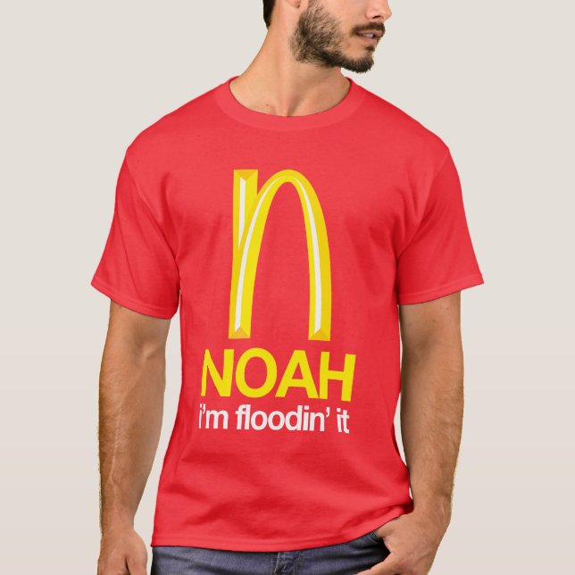 Camiseta Noah - soy floodin él (Anverso)