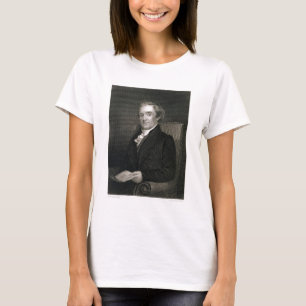 Camiseta Noah Webster (1758-1843) grabado por Frederick W.