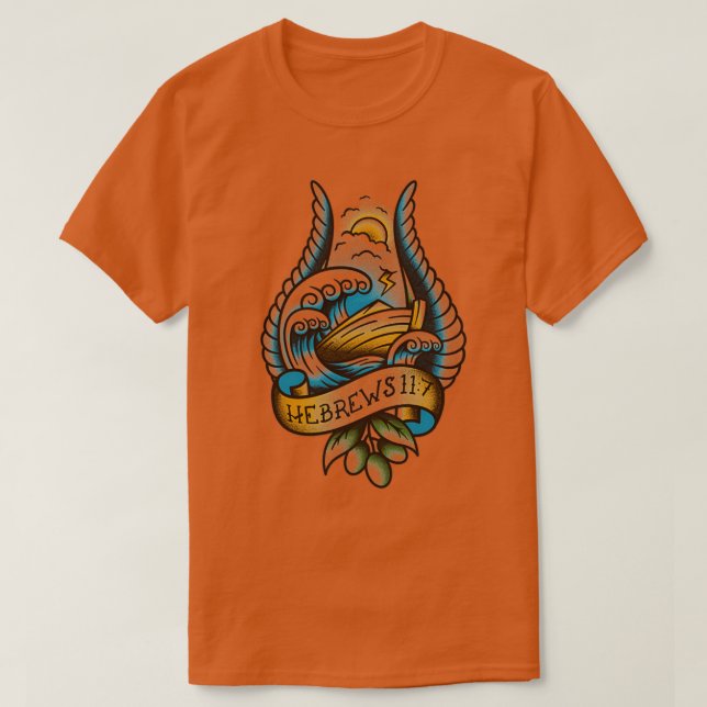 Camiseta Noahs Ark Tattoo (Diseño del anverso)