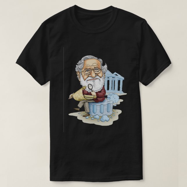 Camiseta Noam Chomsky Classic TShirt (Diseño del anverso)