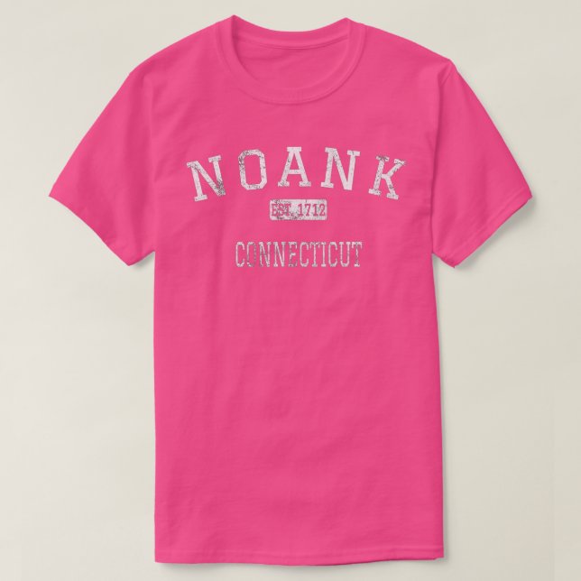 Camiseta Noank Connecticut CT Vintage (Diseño del anverso)