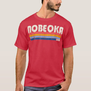 Camiseta Nobeoka, estilo retro vintage de los años 70, Japó