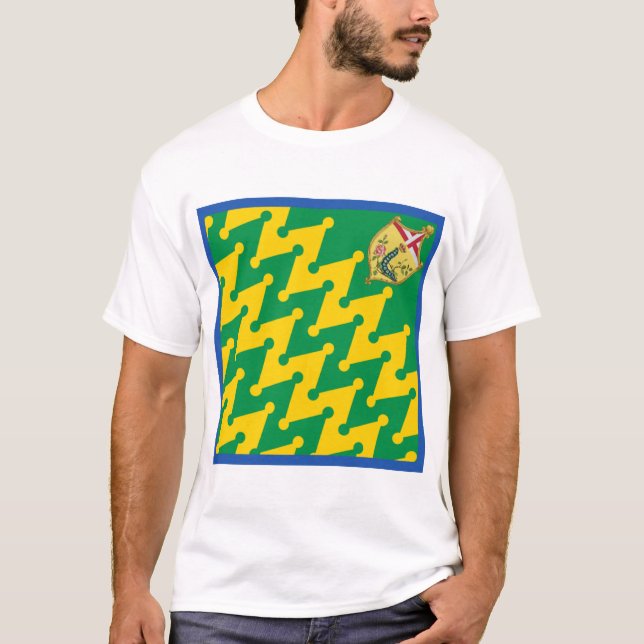 Camiseta Nobile Contrada del Bruco (Caterpillar) Palio (Anverso)