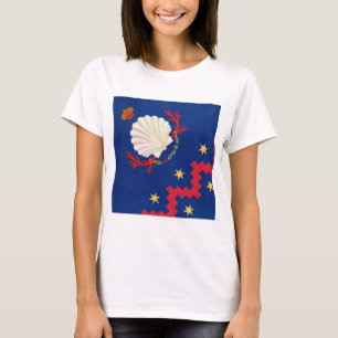 Camiseta Nobile Contrada del Nicchio (Seashell) Palio