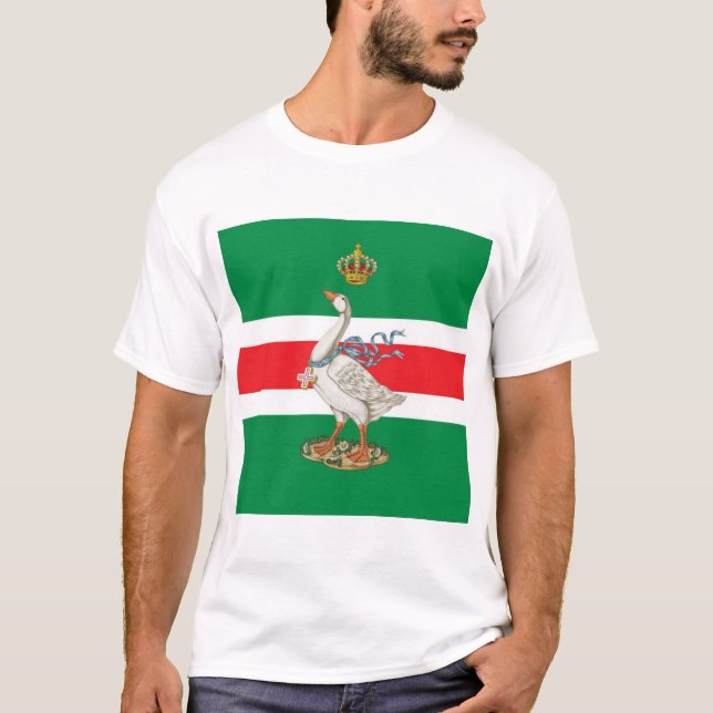 Camiseta Nobile Contrada dell' Oca (Goose) Palio (Anverso)