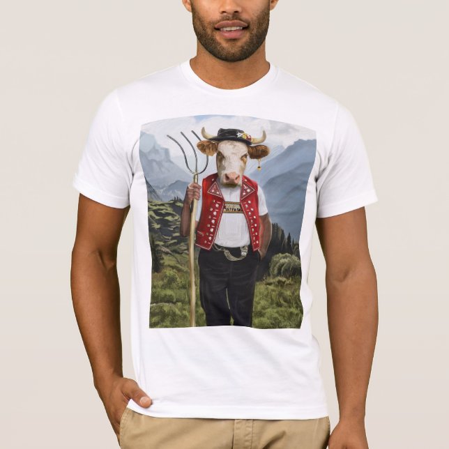 Camiseta Noble Beasts - Dandy Cow (Anverso)