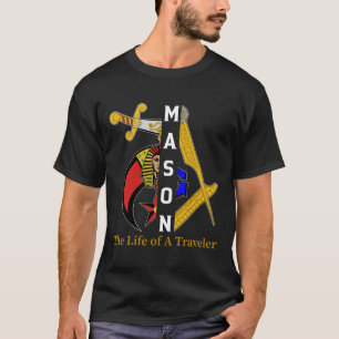 Camiseta Noble Shriner Mason La Vida Del Viajero Freemason