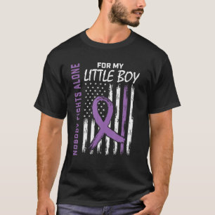 Camiseta Nobody Fights Alone Little Boy Son Epilepsy Awaren