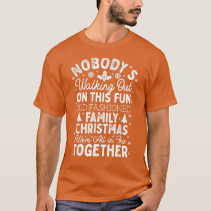 Camiseta Nobodys Saliendo En Esta Divertida Vez De Familia