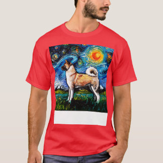 Camiseta Noche Akita Inu