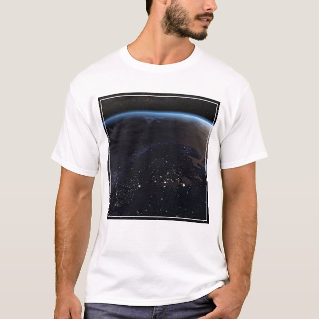 Camiseta Noche al norte de Europa (Anverso)