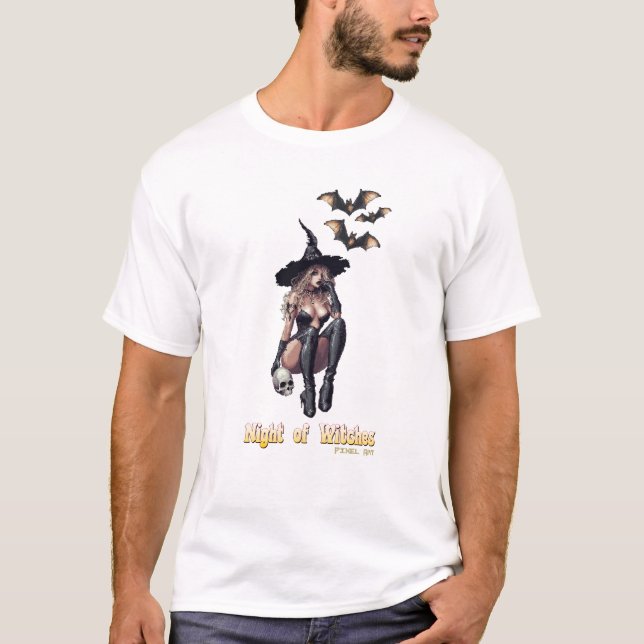 Camiseta Noche de brujas (Anverso)