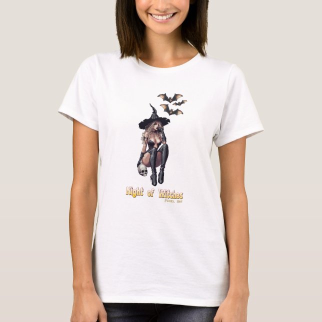 Camiseta Noche de brujas (Anverso)