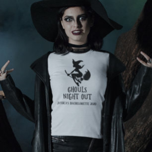 Camiseta Noche de brujas Halloween Despedida de soltera